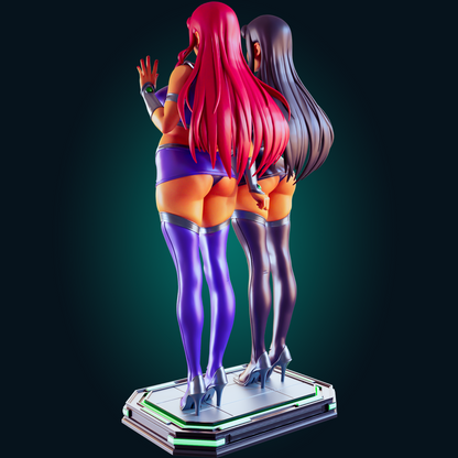 Starfire & Blackfire