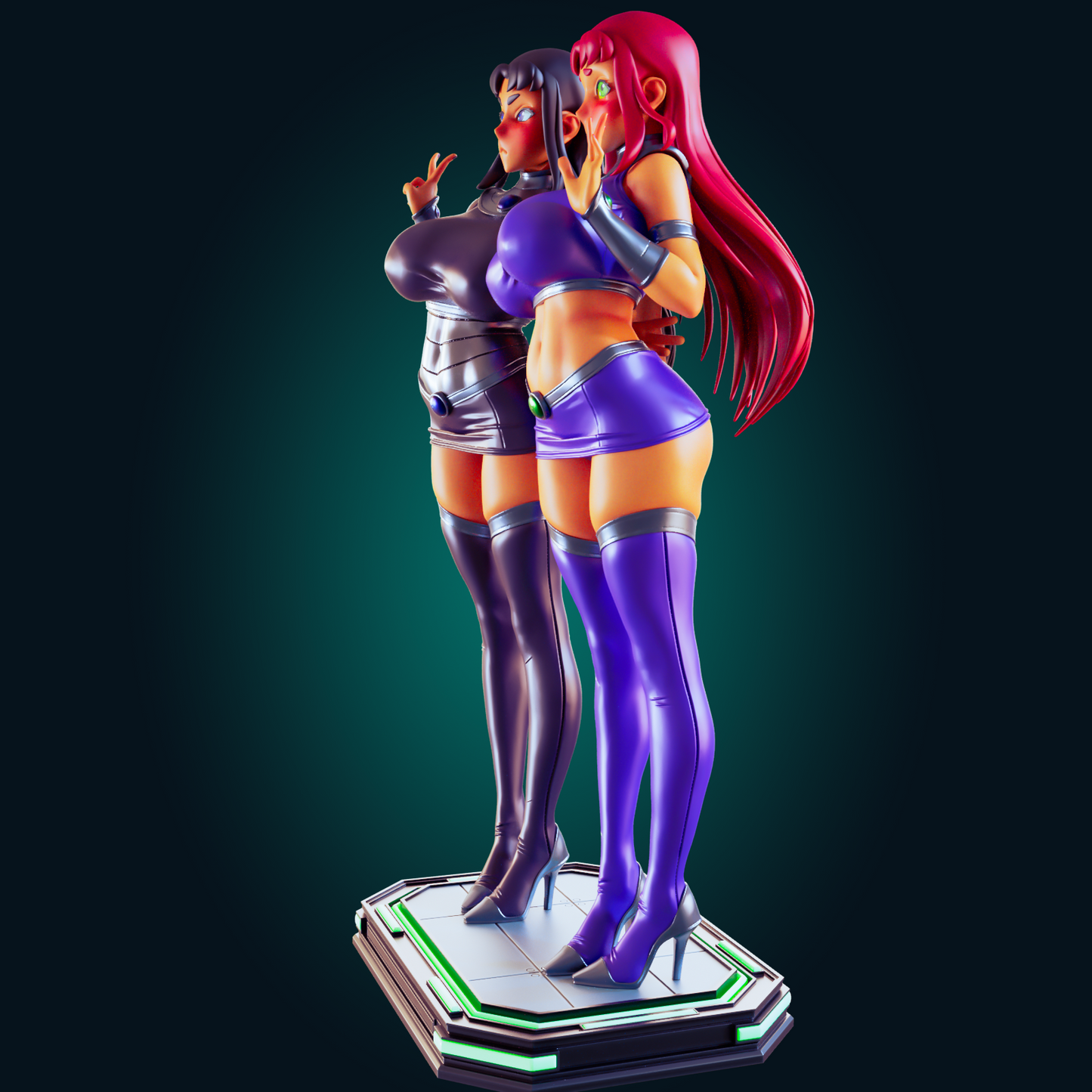 Starfire & Blackfire