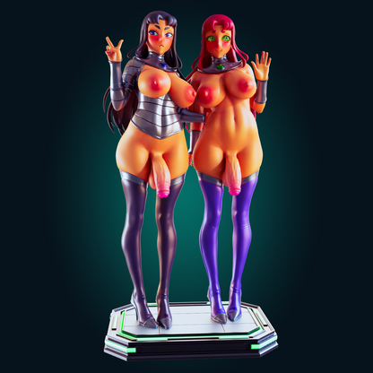 Starfire & Blackfire