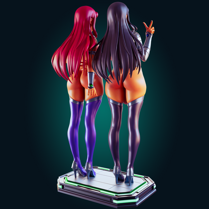 Starfire & Blackfire