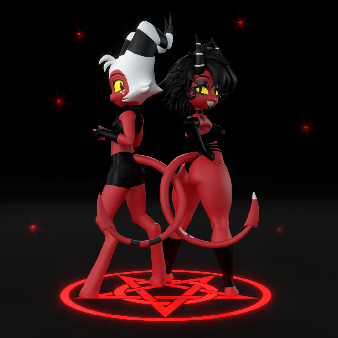 Loona, Millie, and Moxxie