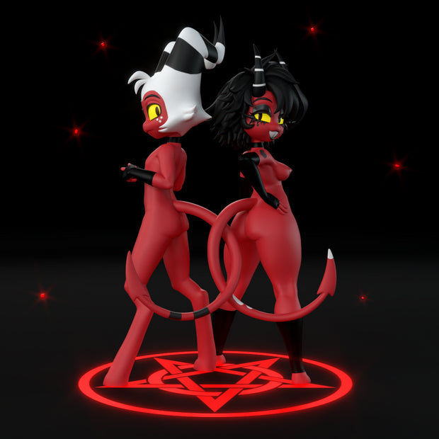 Loona, Millie, and Moxxie