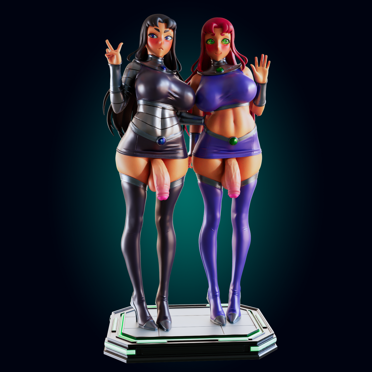 Starfire & Blackfire