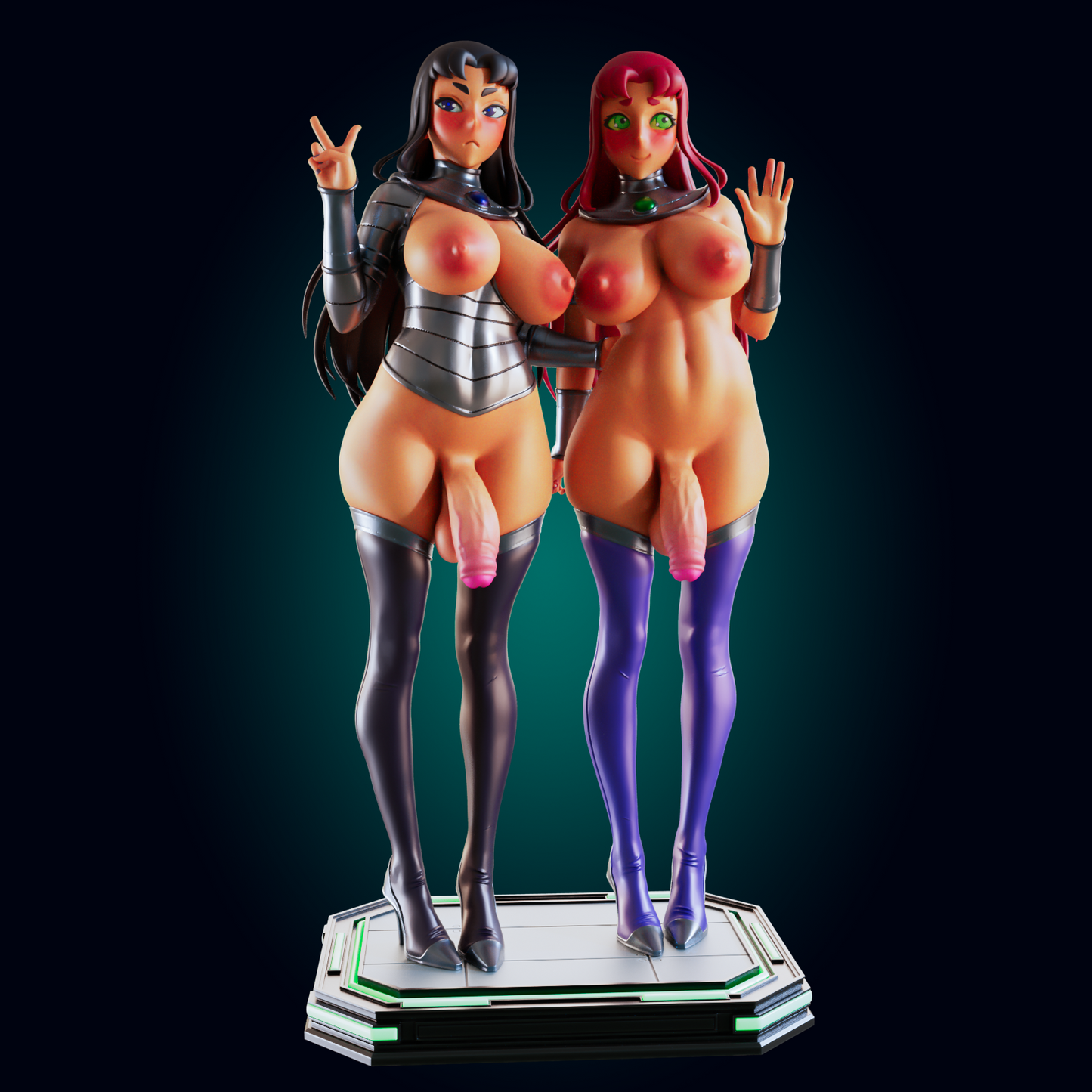 Starfire & Blackfire