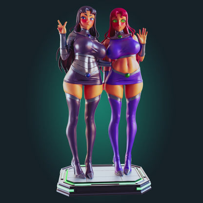 Starfire & Blackfire
